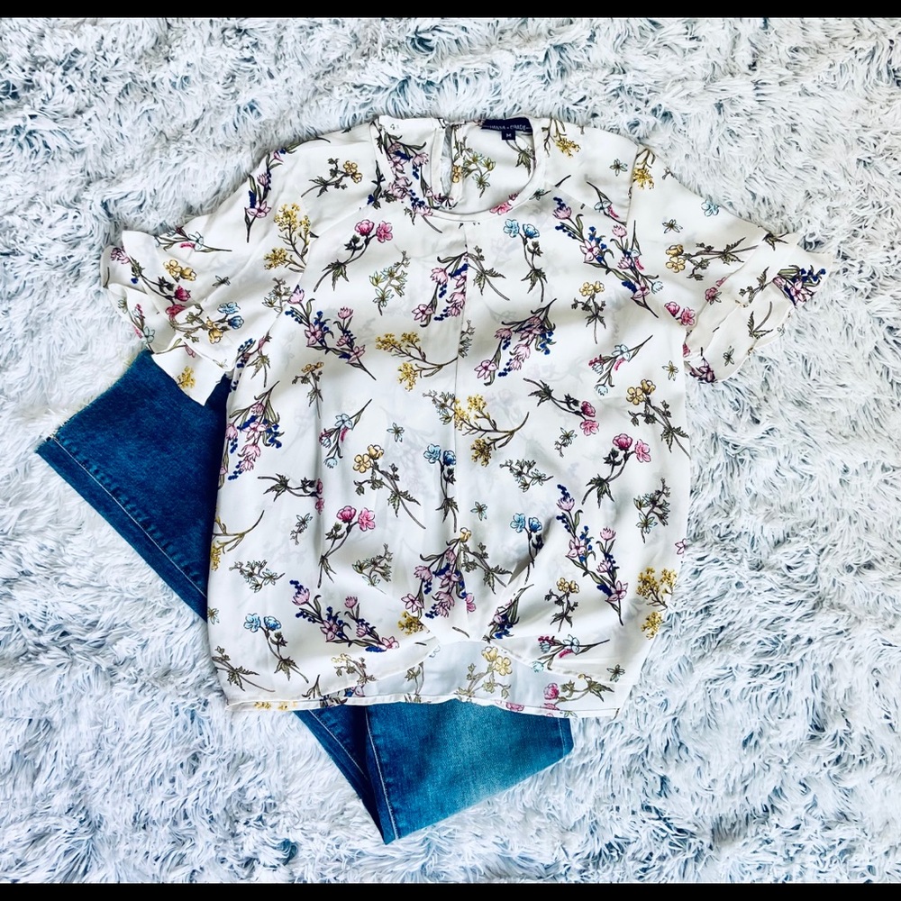 NWOT Hanna & Gracie Women’s blouse